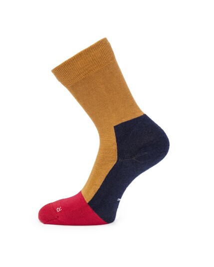 Ulvang Hero Warm Crew Sock Cathay Spice / Chilli Red/ Navy Blue 40-42