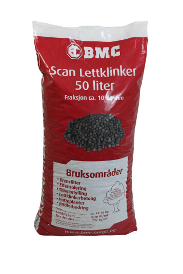 Scan Lettklinker SCAN LØS LETTKLINKER 50L 10-20