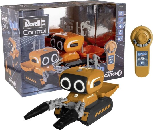 Revell RC Catch-E Radiostyrt Robot - Opptil 10 Km/T, LED-lys