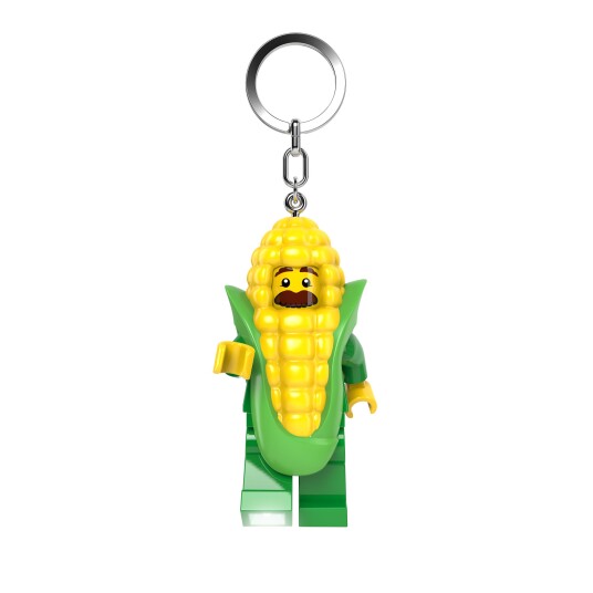 Lego LED nøkkelring med mann i maiskolbe kostyme 5009485 Lego LED nøkkelring med mann i maiskolbe kostyme 5009485