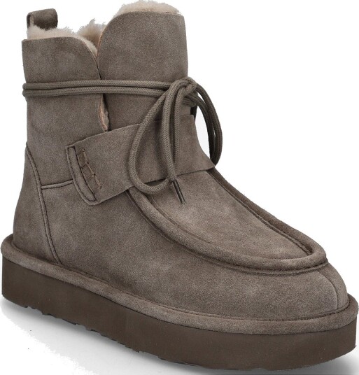 Gabor Laced Ankle Boot Warmlining   TAUPE   40