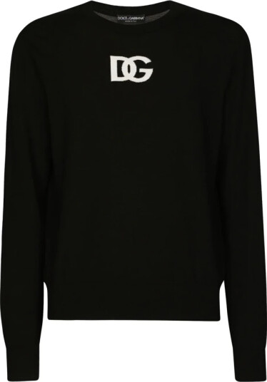 Dolce & Gabbana Herre Gensere & Hettegensere Svart L,