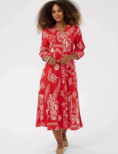 Cream Crgianna Dress Red 34 Cream Crgianna Dress Red 34