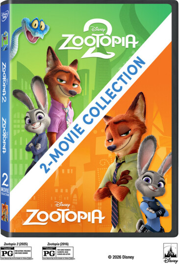 Zootopia 2 / Zootopia MultiFeature DVD