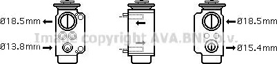 Ekspansjonsventil PRASCO BW1240 Ekspansjonsventil PRASCO BW1240