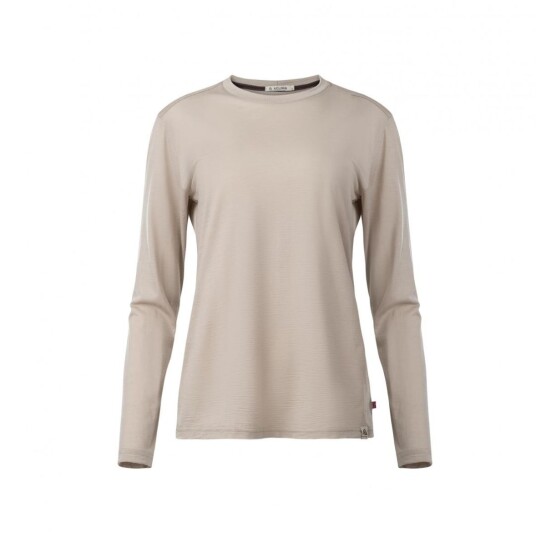 Aclima Lightwool 180 Crewneck W�S Dame 416 Simply Taupe XL