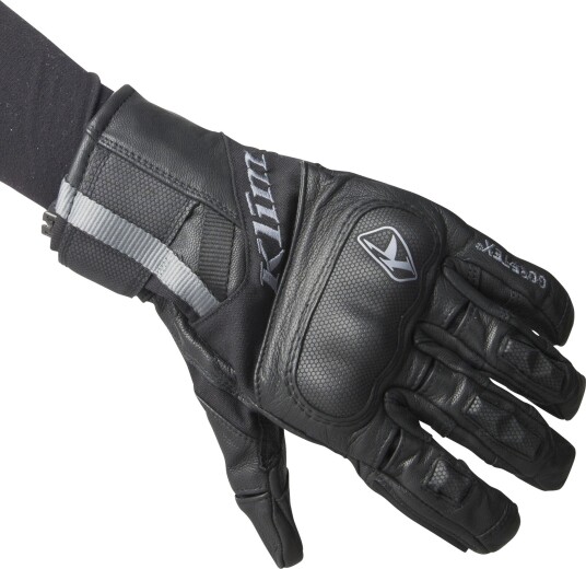MC-Hansker Klim Adventure GTX Kort Svart XXL
