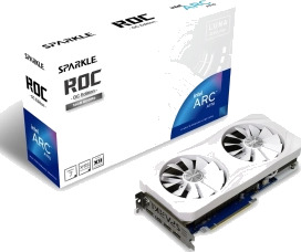 Sparkle Arc A770 ROC Luna OC Grafikkort 16GB GDDR6 PCIe 4.0