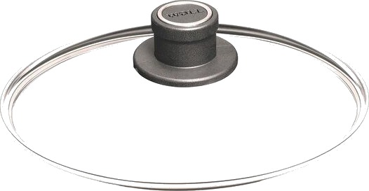 Woll   Glass Lid grytelokk 20 cm m/ventil klart glass