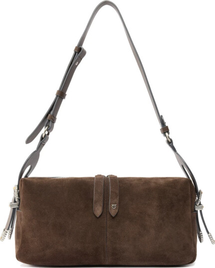 Pinko Dame Vesker Brun ONE SIZE,