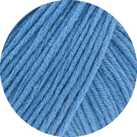 Lana Grossa Easy Cotton Garn Azurblå