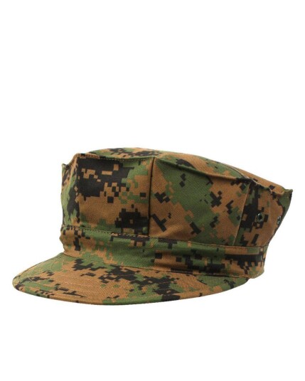 Rothco Marine Corps Classic 8-punkts cap uten emblem Grønn, Brun