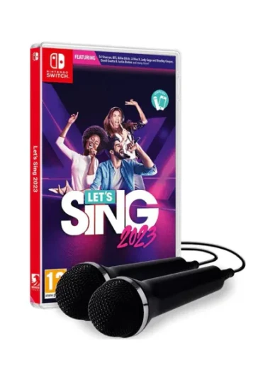 Let's Sing 2023 - Inkludert 2 Mikrofoner Switch