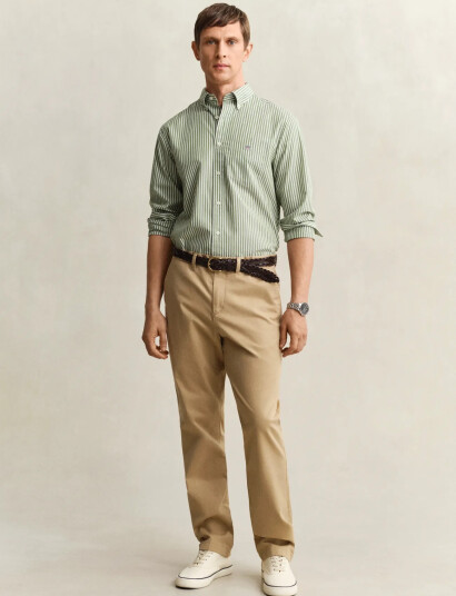 GANT Reg Classic Chinos Beige 30 x 32 GANT Reg Classic Chinos Beige 30 x 32