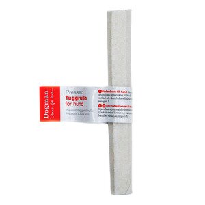 Dogman Tyggerull Hund Hvit Presset 12.5 cm Dogman Tyggerull Hund Hvit Presset 12.5 cm