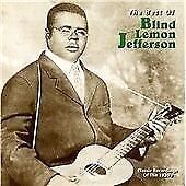 MediaTronixs Blind Lemon Jefferson : The Best Of Blind Lemon Jefferson CD (2000) Pre-Owned