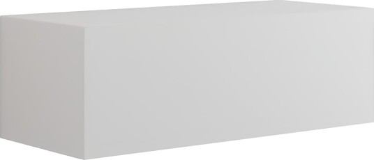 Dansani Calidris Glatt Skap 1 Skuff D50cm Hvit Matt / 120cm 40cm