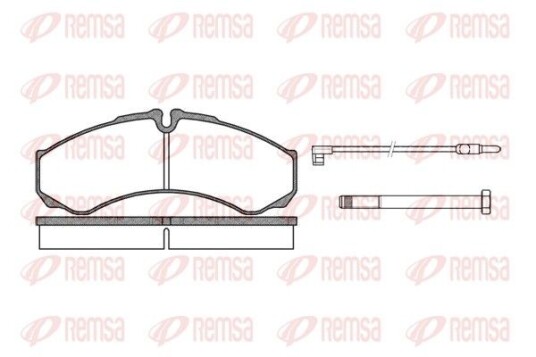 Bremseklosser REMSA 0651.02 Bremseklosser REMSA 0651.02