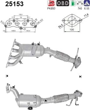 AS 25153 Katalysator