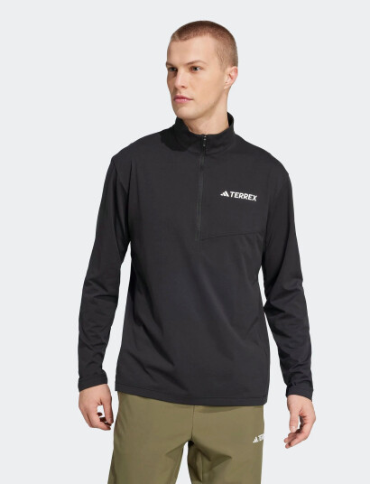 adidas Terrex Mt Halfz Ls Tee - Black - L