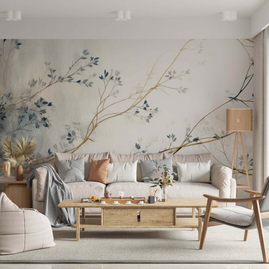Tapet Elegant Blomsterdesign