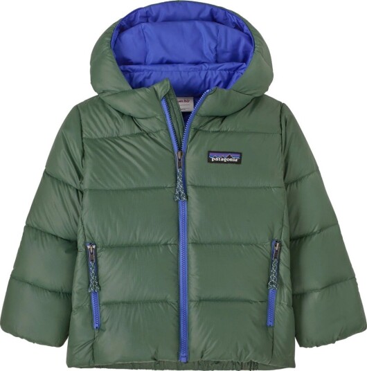 Patagonia Baby Hi Loft Down Sweater Hoody Canopy Green 5 år