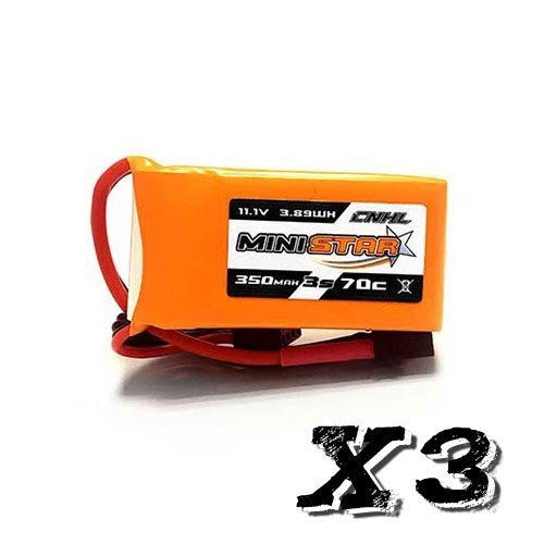 3s 350mAh - 70C - CNHL Ministar XT30 3stk