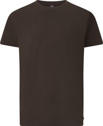 Ellos Collection T skjorte med rund hals Brun
