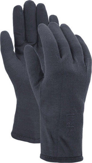 RAB Forge 160 Merinoull hansker Ebony L RAB Forge 160 Merinoull hansker Ebony L