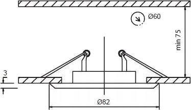 Greenlux Faroform Axel Ff002162.0 Halogenspot/Innfelt Taklampe 1X35w G5,3 Mr16 Krom Greenlux Faroform Axel Ff002162.0 Halogenspot/Innfelt Taklampe 1X35w G5,3 Mr16 Krom