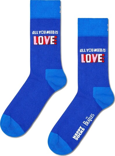 Happy Socks The Beatles Love Sock Navy 41 46