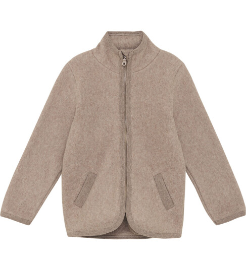 Huttelihut Jacket Cotton Fleece Beige 92