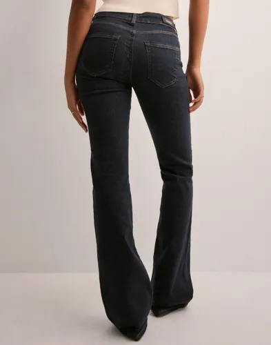 Only Blå Onlblush Mid Flared Stayblue Dnm Re