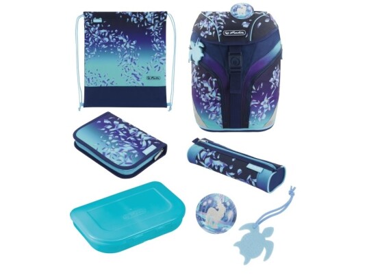 Herlitz Softlight Plus Greenline Blue Ice Lunchboks Pennal Pencil Pouch Skolesekk Sportsbag Jente Barneskole Ryggsekk 18 L Forlomme Sidelomme Herlitz Softlight Plus Greenline Blue Ice Lunchboks Pennal Pencil Pouch Skolesekk Sportsbag Jente Barneskole Ryggsekk 18 L Forlomme Sidelomme