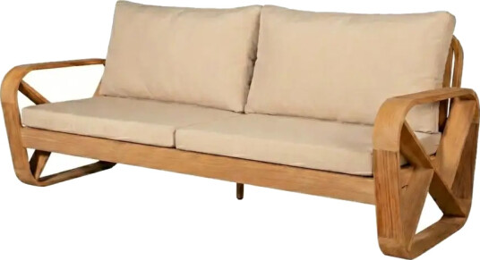 Stockamöllan Bålamöllan 3 seter loungesofa inkl. puter blå
