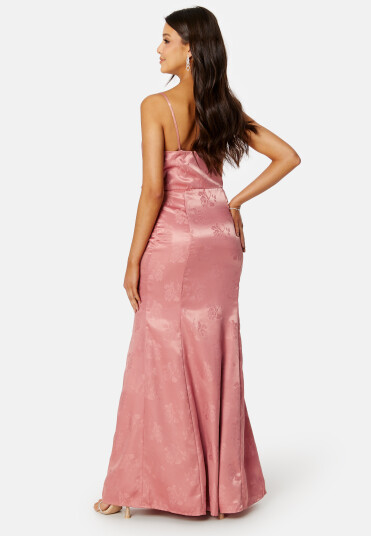 Bubbleroom Occasion Lucie Jacquard Gown Old rose 36