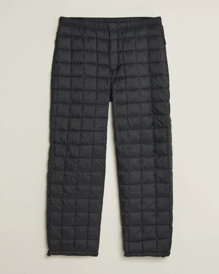 TAION Mountain Down Pants Black