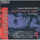 MediaTronixs Johann Sebastian Bach : Cantatas - Vol 4 (Bach Coll Japan, Suzuki) CD (1997) Pre-Owned MediaTronixs Johann Sebastian Bach : Cantatas - Vol 4 (Bach Coll Japan, Suzuki) CD (1997) Pre-Owned