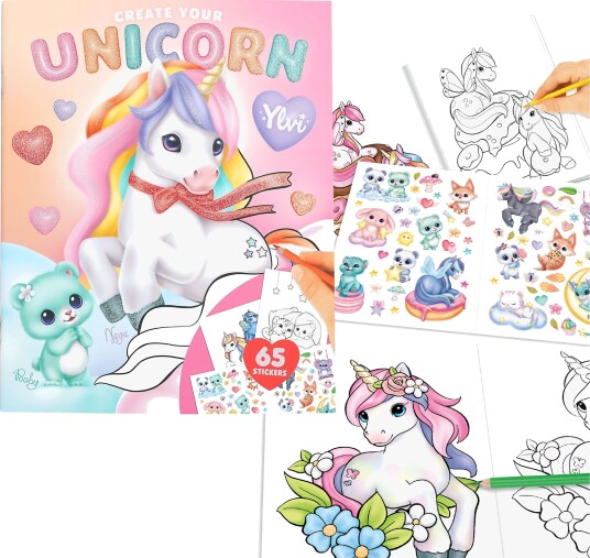 Ylvi & the Minimoomis Fargeleggingsbok Unicorn Ylvi & the Minimoomis Fargeleggingsbok Unicorn