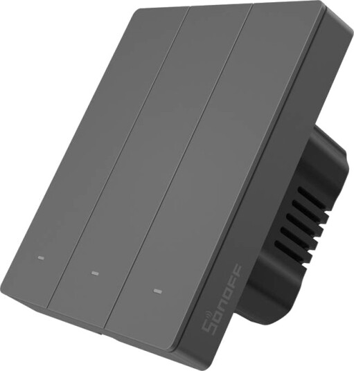 Sonoff M5 Smart Veggbryter - Wifi, 3 Kanaler, App-styring Sonoff M5 Smart Veggbryter - Wifi, 3 Kanaler, App-styring