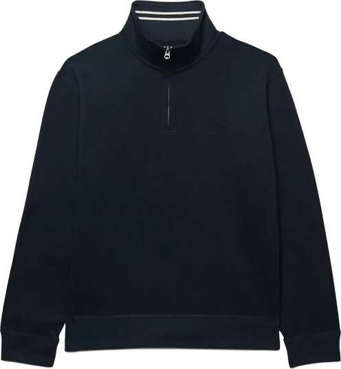 Superdry Essential Serif Logo Half Zip DARK NAVY L