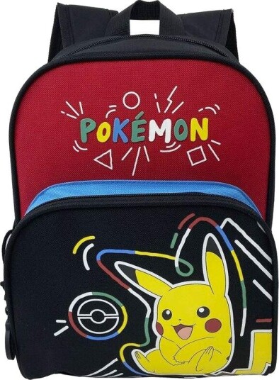 Pikachu ryggsekk 30 cm for barn, slitesterk og lett