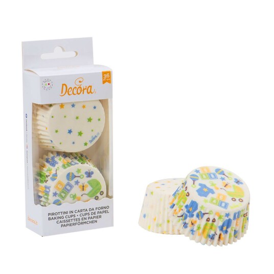 Decora Muffinsformer Standard Baby Pk/36 