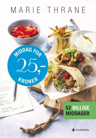 Middag for 25 kroner av Marie Thrane - Budsjettkokebok Middag for 25 kroner av Marie Thrane - Budsjettkokebok