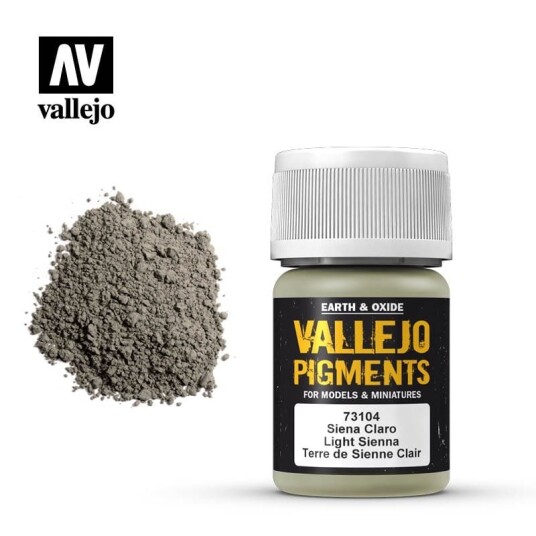 Vallejo Pigments Light Sienna 35ml