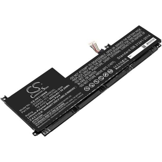 HP Envy 14-EB0010CA batteri (3850 mAh 15.4 V, Sort)