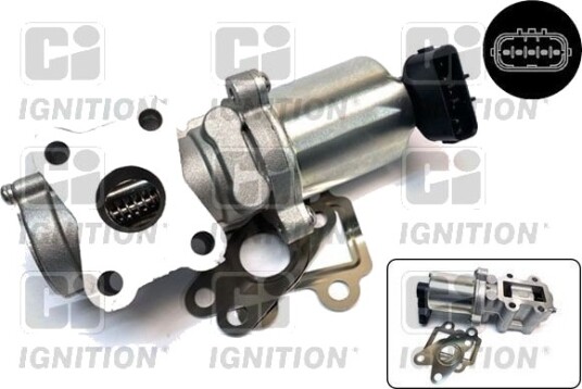 EGR-ventil QUINTON HAZELL XEGR242