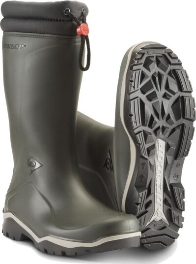 Dunlop Blizzard gummistøvler, grønn, str. 48