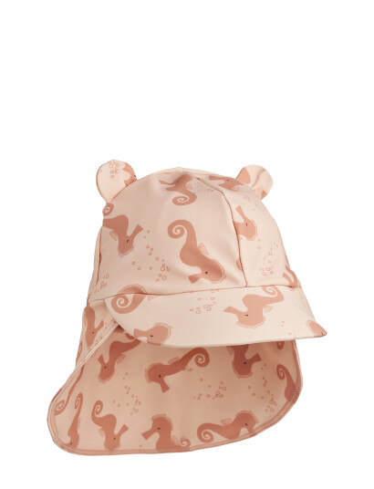 Liewood Senia Sun Hat With Ears - Pink - 9/12M