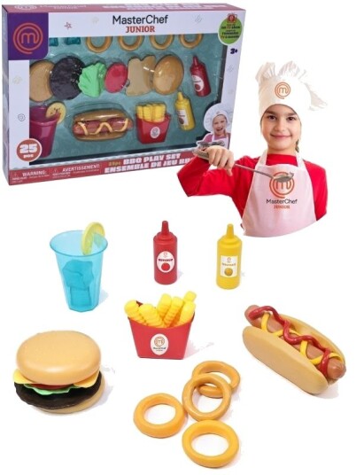 Masterchef Junior Grillsett I 25 Deler Masterchef Junior Grillsett I 25 Deler